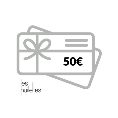 E-CARTE Cadeau - 50€