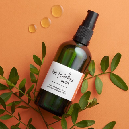 Body oil for a tonic effect