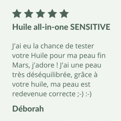 Deborah's review on Sensitive
